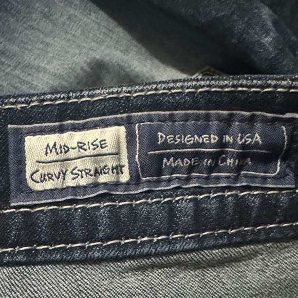 Miss Me Distressed Blue Jeans - Picture 4 of 5